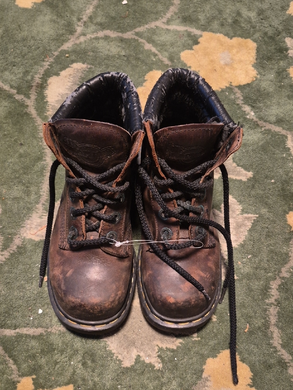 Dr. Martens Brown Leather Ankle Boots